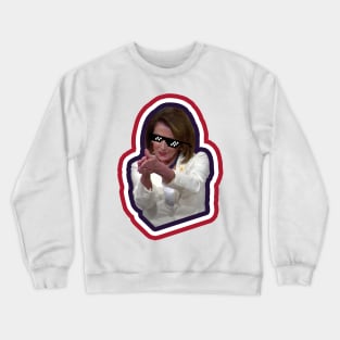 Nancy Pelosi Sarcasticlaps for You Crewneck Sweatshirt